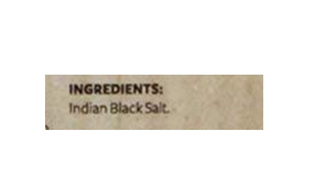 Nutty Yogi Indian Black Salt    Bottle  100 grams